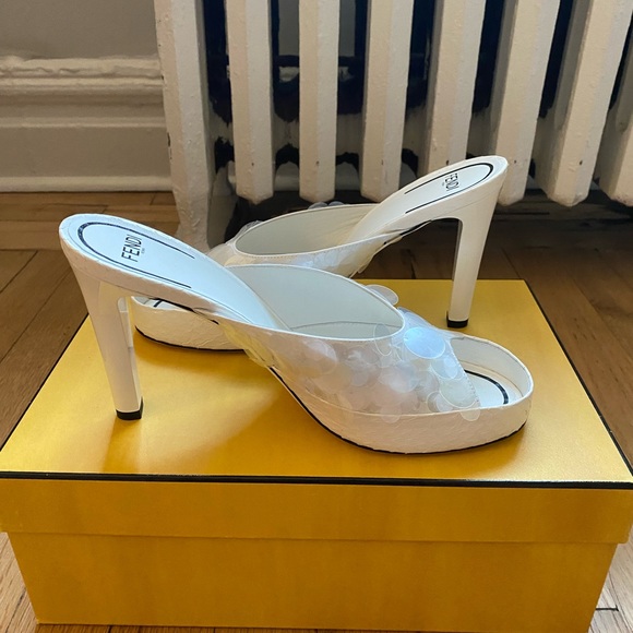 Fendi Sequin Heels - Picture 1 of 8